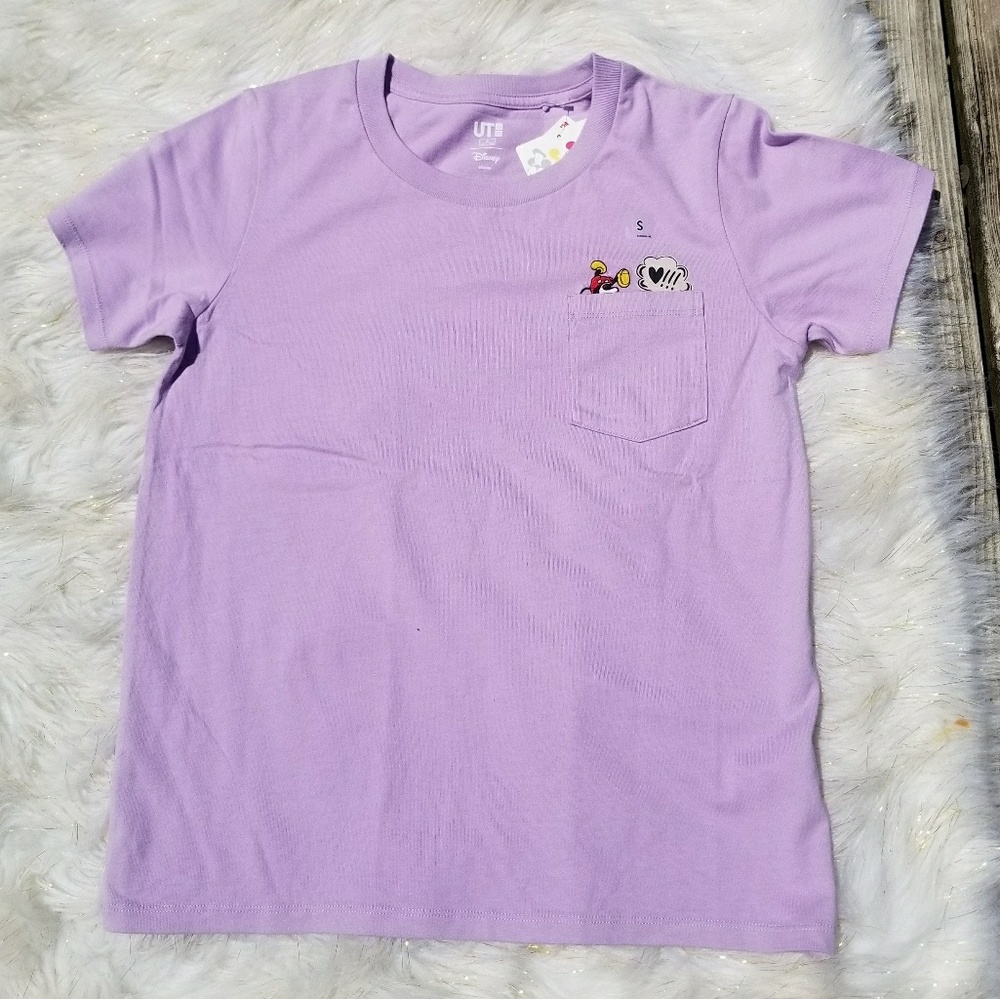 Uniqlo Disney Purple Celebrate Disney Sz S